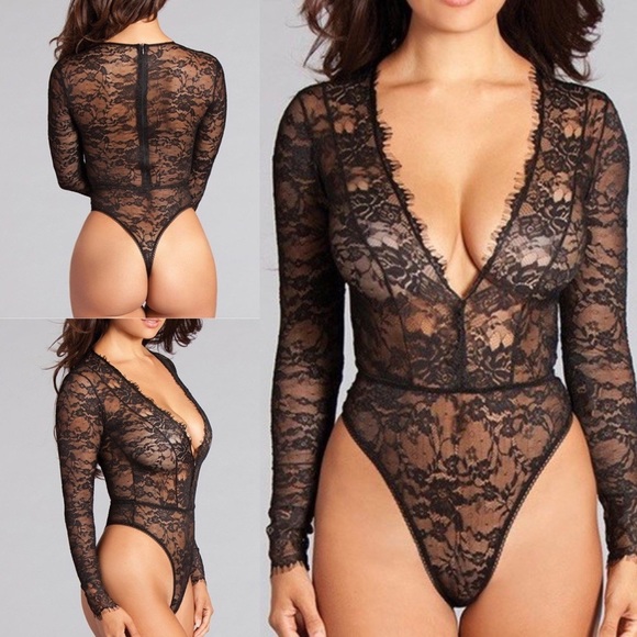 Lilly Lace Teddy - Picture 1 of 6